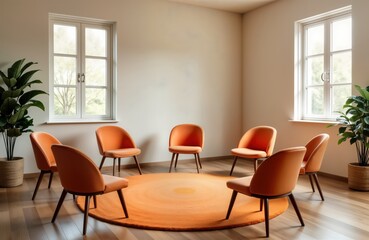Group therapy room